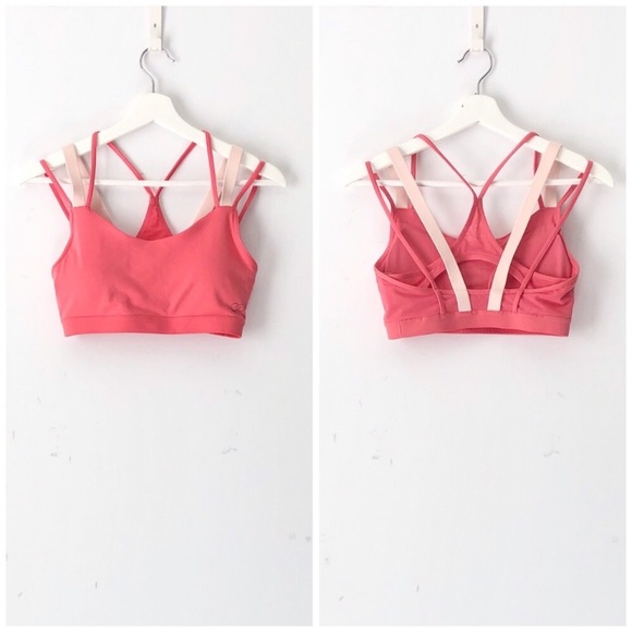 CALIA by Carrie Underwood Other - Calia Inner Power Tri- Strap Sports Orange Bra